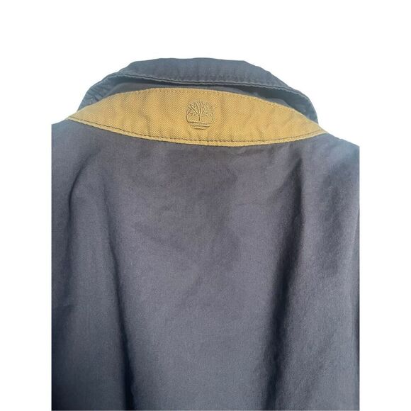 Timberland Mens Brown Long Sleeve Full Zip Front Utility Jacket Size Medium - Picture 10 of 16